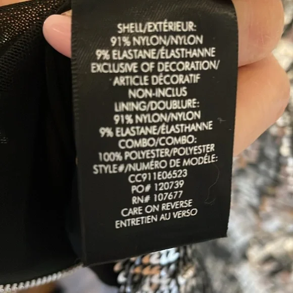 🔥 Ret $895 Alice + Olivia Silver Sequin Malika zip-detailed embellished dress - Picture 11 of 11